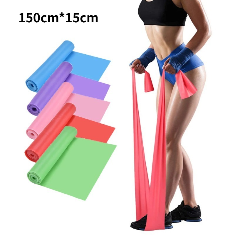 Natural Latex Resistance Bands - đánh giá và giá Yoga Fitness Stretching Strap