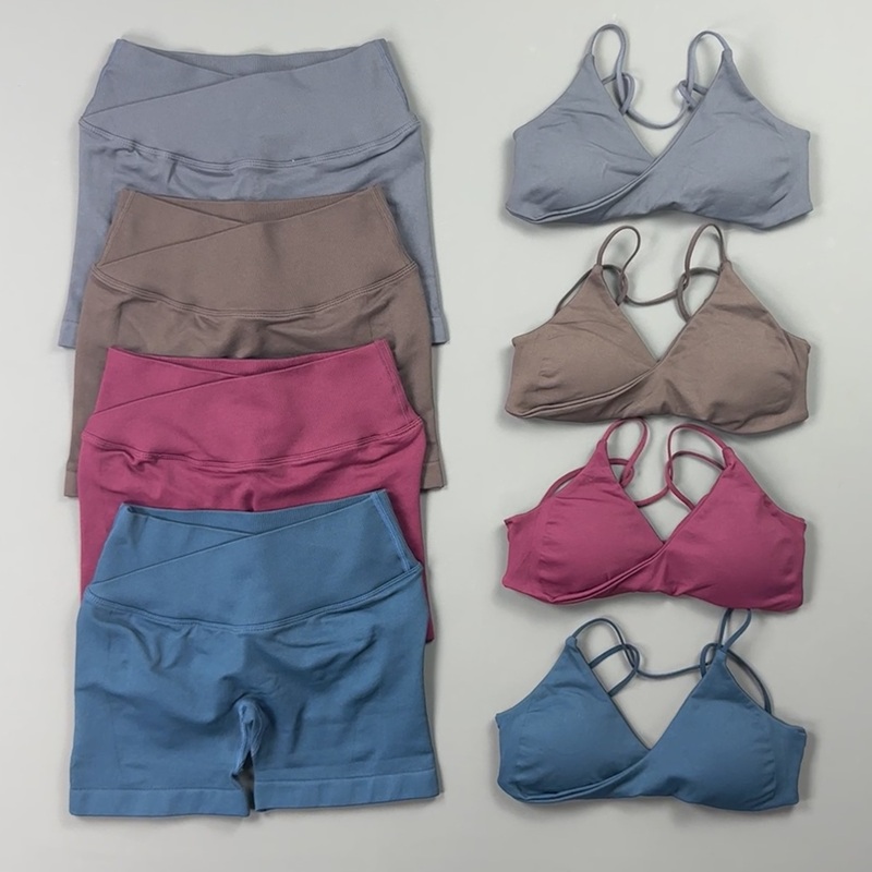 2 Pieces Workout Set Women Sur - đánh giá và giá Yoga Fitness Stretching Strap