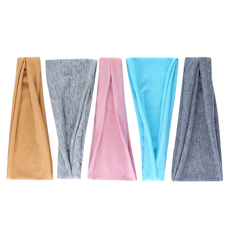 Solid Color Sports Yoga Headba - đánh giá và giá Yoga Fitness Stretching Strap