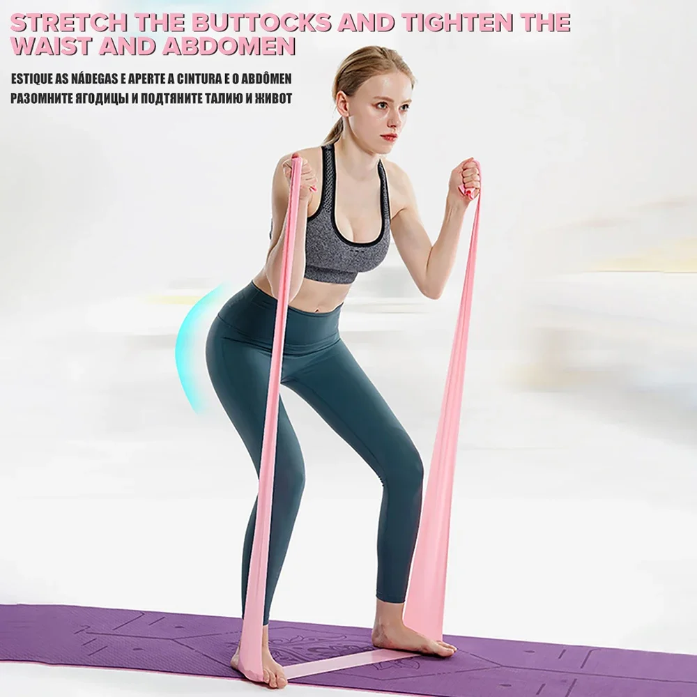 Length 200cm Yoga Pilates Stre - đánh giá và giá Yoga Fitness Stretching Strap
