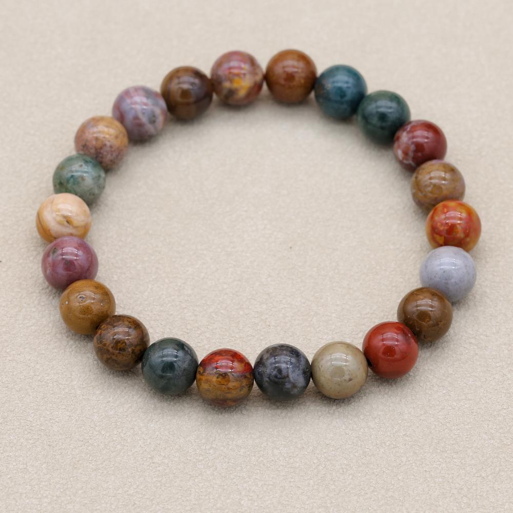 8mm Natural Stone Ocean Jasper - đánh giá và giá Yoga Health & Fitness Centre