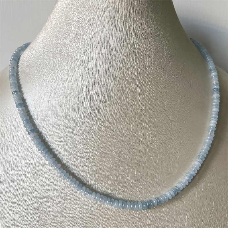 2*4MM Aquamrine Necklace Natur - đánh giá và giá Yoga Health & Fitness Centre
