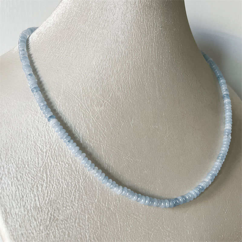 2*4MM Aquamrine Necklace Natur - đánh giá và giá Yoga Health & Fitness Centre