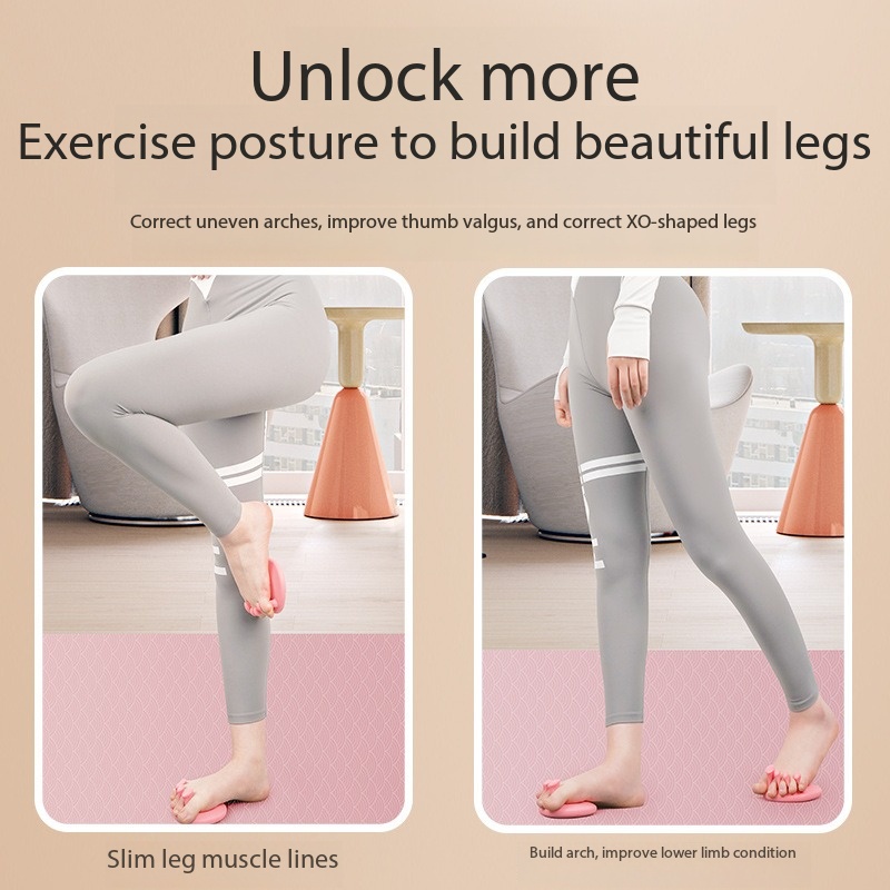 2Pcs Silicone Foot Arch Traine - đánh giá và giá Yoga Fitness Toes Arch